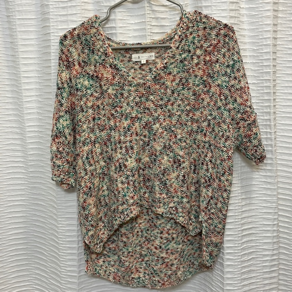 Lou & Gray Poncho size small